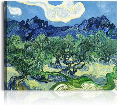 Miniatura 259 de A&T ARTWORK Noche estrellada sobre el Ródano de Vincent Van Gogh. Tamaño del marco: 36 x 30 pulgadas, tamaño de la imagen: 30 x 24 pulgadas