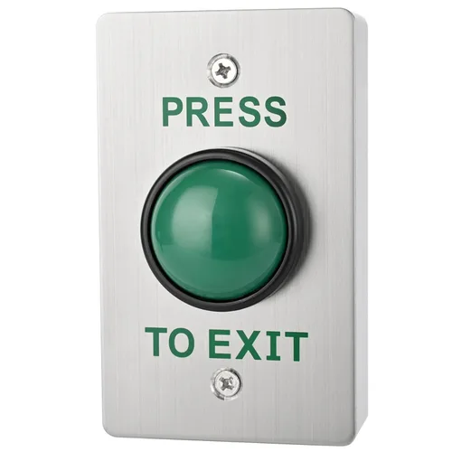 Miniatura 7 de Presione el botón de salida para el control de acceso de la puerta Botón de presión grande IP68 Impermeable 304 Shell de acero inoxidable NO/COM
