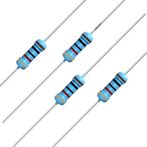 Miniatura 144 de California JOS 100 unidades de resistencia de 0.12 ohmios 1/4w (0.25 W) Resistencia fija de película metálica de tolerancia ±1%, más de 189 valores