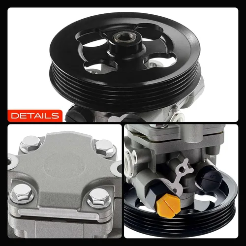 Miniatura 9 de A-Premium Bomba de dirección asistida, con polea, compatible con Subaru Impreza 2002-2003, 2.0L, repuesto # 34430-FE002