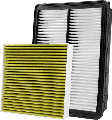 Miniatura 13 de Capume 2 piezas de kit de filtro de aire de motor para cabina JM277 JMRA0A Compatible con Rogue 2021 2.5L, Rogue 2022 2023 2024 2025 1.5L