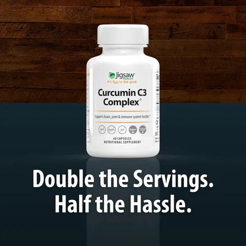 Miniatura 3 de Jigsaw Health Curcumina C3 Complex, 60 Cápsulas
