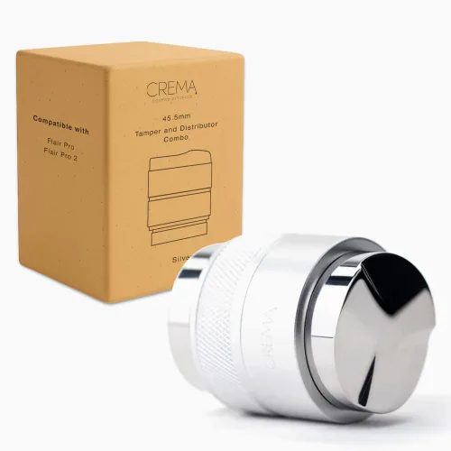 Miniatura 6 de Productos de Café CREMA 59mm Tamper de Mano y Distribuidor de Café Compatible con Portafiltros Breville Herramienta de Profundidad Ajustable