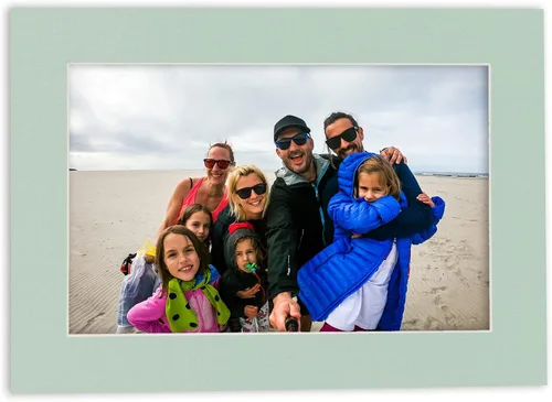 Miniatura 335 de 8.5x11 Mat for 11x14 Frame - Precut Mat Board Acid-Free Brown 8.5x11 Photo Matte Made to Fit a 11x14 Picture Frame, Premium Matboard for Family