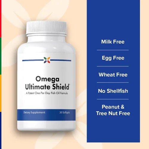 Miniatura 5 de Stop Aging Now - Suplemento de aceite de pescado Omega 3 - con EPA y DHA- 30 cápsulas blandas