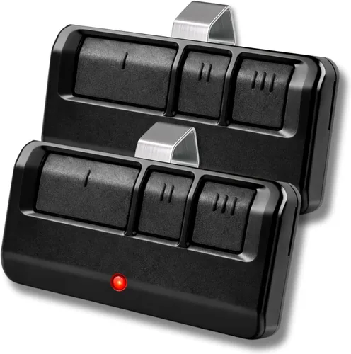 Miniatura 14 de 1 mini para LiftMaster Chamberlain Craftsman universal para puerta de garaje, 893LM 893Max 891LM 371LM 373LM 971LM 973LM 973LM, llavero de 2 botones