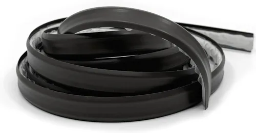 InstaTrim The Original Flexible Trim – Cinta adhesiva negra de 1/2 pulgada de ancho de 10 pies – Recorte adhesivo con muchos usos, incluyendo