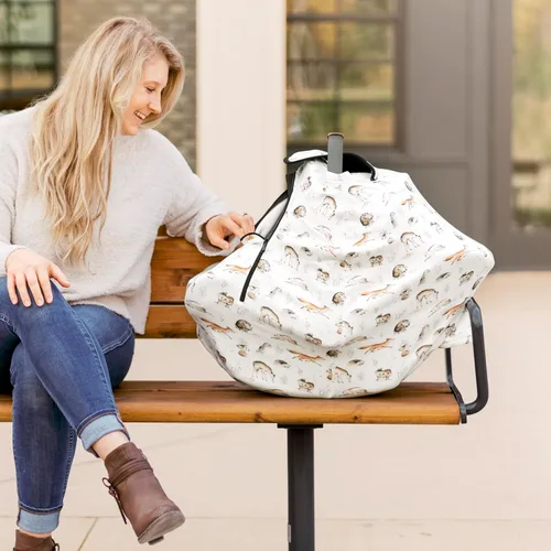 Miniatura 9 de KeaBabies Funda de asiento de automóvil de invierno para bebé, recién nacido, ajuste universal, fundas de asiento de automóvil para bebé, niña