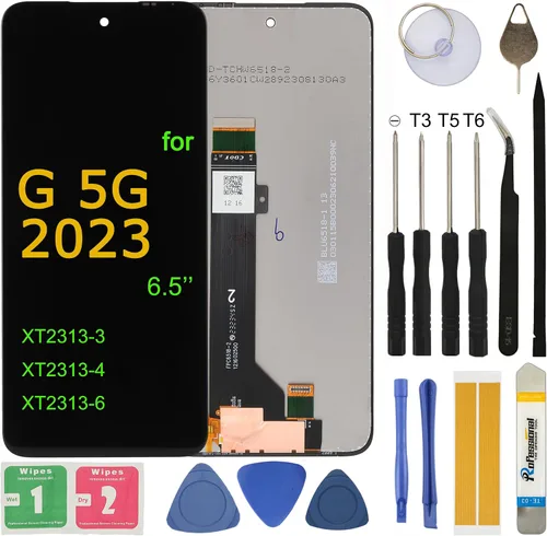 Miniatura 12 de Reemplazo de pantalla para Motorola G 5G 2022 XT2213-3 XT2213-2 XT2213 6.5 pulgadas Asamblea LCD pantalla táctil digitalizador con herramientas