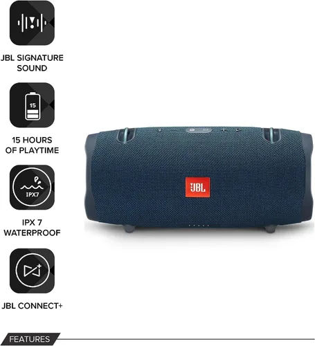 Miniatura 3 de JBL Xtreme 2 Altavoces Bluetooth inalámbricos portátiles - Par (azul)