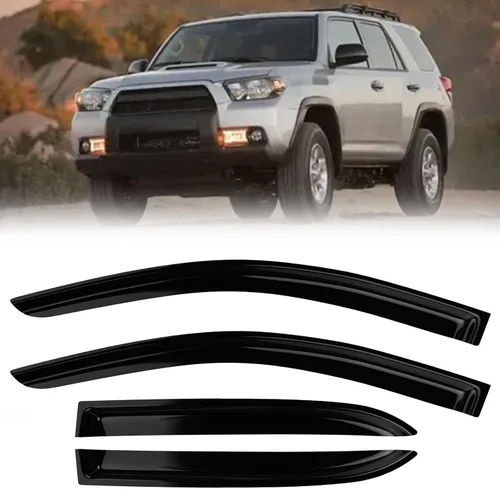 Miniatura 33 de Protectores de lluvia de ventana para Ford F150 SuperCab 2004-2014 2 piezas deflector de ventana para 09-14 F-150 con 2 puertas delanteras