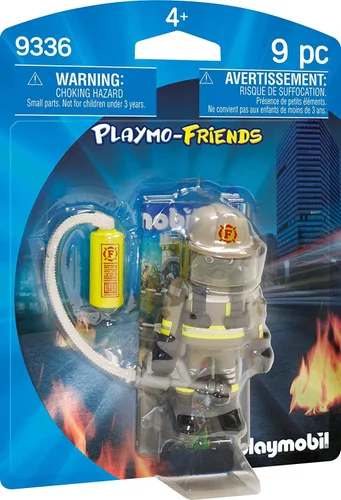 PLAYMOBIL Conjunto de construcción de bomberos