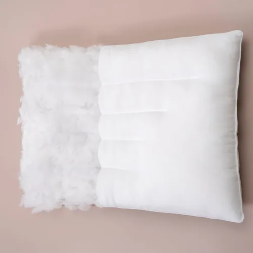 Miniatura 4 de Pozino Almohadas planas y delgadas para dormir - 1 paquete de tamaño estándar, almohadas de cama delgadas para personas que duermen de espalda