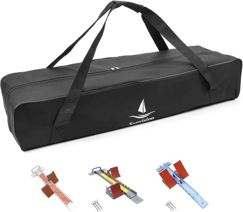 Miniatura 19 de Bolsa de viaje para gimnasio con cremalleras duraderas de 2 vías, impermeable, tela Oxford fuerte, Negro -, 31.5 pulgadas para bloques de arranque