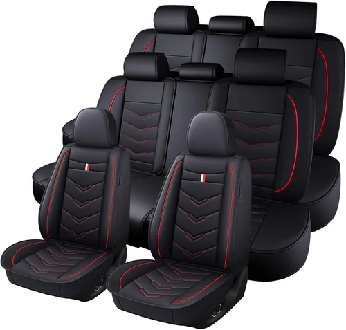Miniatura 22 de Funda de asiento de auto para Dodge Durango 2002-2026, funda de cojín duradera, resistente al desgaste, impermeable, transpirable, sin olor, fundas