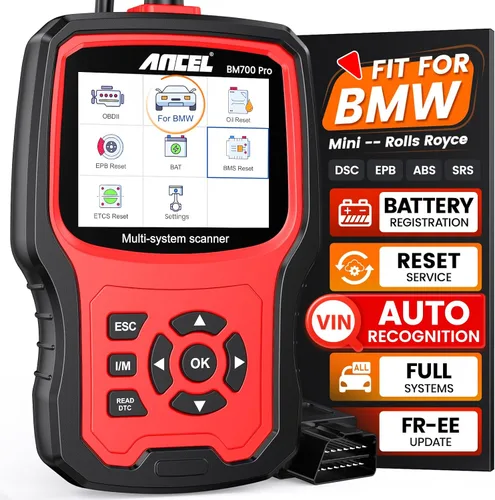 Miniatura 11 de ANCEL Escáner Bluetooth OBD2 BD300, lector de código de sistema completo y herramienta de diagnóstico para BMW con servicio de registro de batería