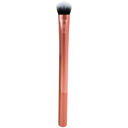 Miniatura 11 de Real Techniques Cepillo de maquillaje corrector iluminador, cepillo viral de pata de gatito oculta debajo de los ojos e imperfecciones, cubre