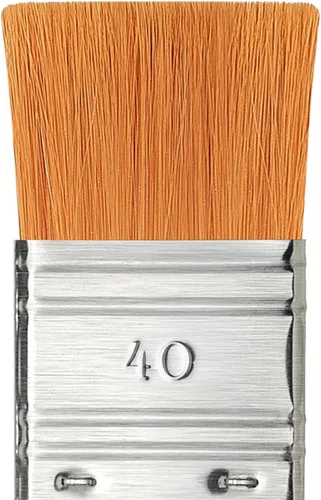 Miniatura 104 de da Vinci Watercolor Series 5580 CosmoTop Spin Pincel de Pintura, Redondo Sintético con Mango Rojo