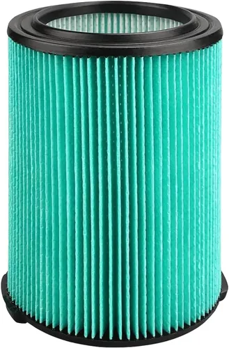 Filtro de repuesto para aspiradora 97457 VF6000 compatible con Ridgid Shop Vac de 5-20 galones para aspiradoras húmedas/secas WD5500 WD0671 WD6425
