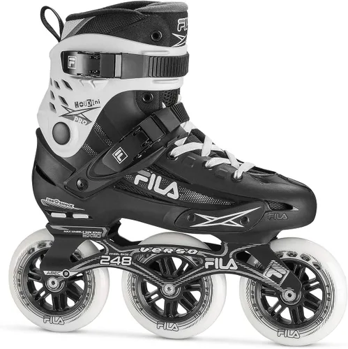 Miniatura 5 de Fila Houdini Pro 110 mm Inline Skates – Unisex Fitness Skates with 3x110 mm Wheels, ABEC-9 Bearings, Aluminum Frame & Shock-Absorbing Heel