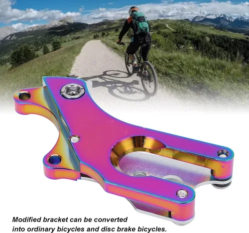 Miniatura 4 de Adaptador de asiento fijo de freno, freno de disco de carretera, conversión de freno de asiento, adaptador de asiento fijo para ciclismo