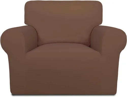 Miniatura 49 de PureFit - Funda superelástica con bolsillo p/protección de sofá/sillón - Suave cubierta de elastano antideslizante, lavable, c/base elástica, apta