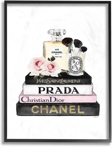 Miniatura 9 de Stupell Industries Monedero acolchado negro en caja de lazo de glamour audaz