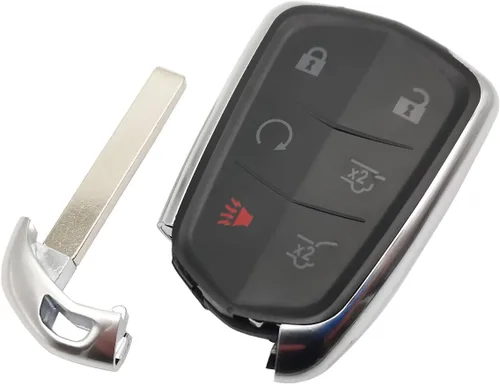 Miniatura 3 de Funda de repuesto para llavero con 6 botones para Cadillac Escalade ESV 2015-2018