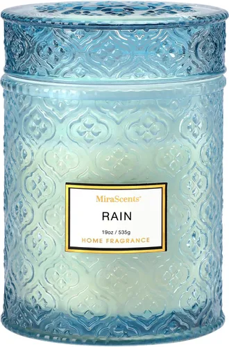 Miniatura 7 de Velas perfumadas con aroma a rosas, velas rosas de regalo para mujeres, vela decorativa de lujo de gran tamaño para el Día de San Valentín en 2-Rosa