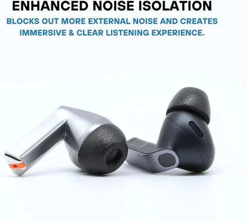 Miniatura 5 de Comply TrueGrip Puntas de recambio de espuma viscoelástica premium para auriculares Samsung Galaxy Buds3 Pro Comodidad mejorada, ajuste seguro