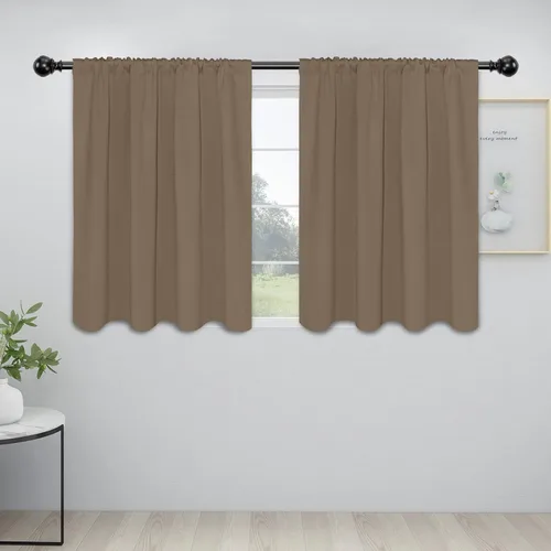 Miniatura 110 de Easy-Going - Cortinas opacas con bolsillo para varilla para el dormitorio, cortinas para ventanas que oscurecen la habitación o la sala de estar