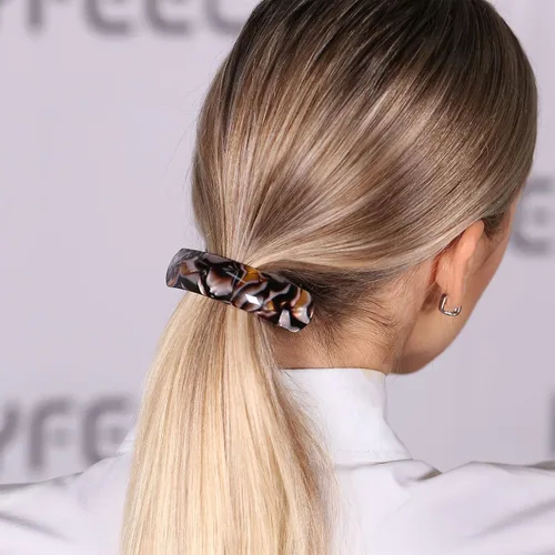 Miniatura 2 de HYFEEL Pasadores de pelo grandes para mujer, cabello fino y grueso, pinzas para el cabello francés, pinzas para cola de caballo, accesorios Negro
