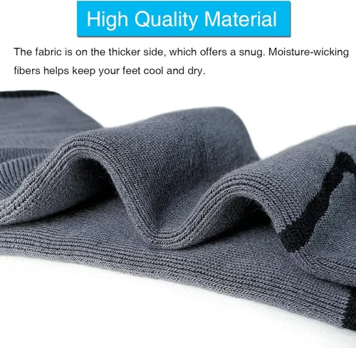 Miniatura 3 de APTYID Calcetines acolchados con control de humedad para hombre (46 pares)
