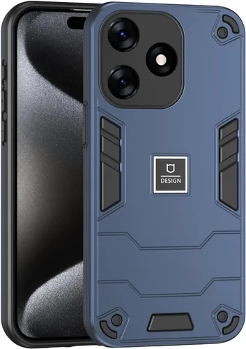 Miniatura 31 de Funda compatible con Huawei Y9 Prime (2019), compatible con Huawei Y9 Prime (2019) 4G STK-L21 2 en 1 [PC duro + TPU], funda de teléfono azul