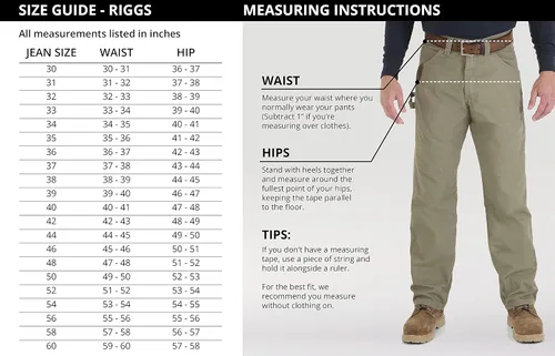 Miniatura 6 de Wrangler Riggs - Pantalones de trabajo tipo Ranger para hombre
