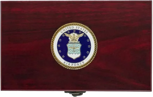 Miniatura 38 de Juego de regalo del ejército de los Estados Unidos Juego de cartas y dados Tarjetas de insignia de rango del ejército Regalos del ejército