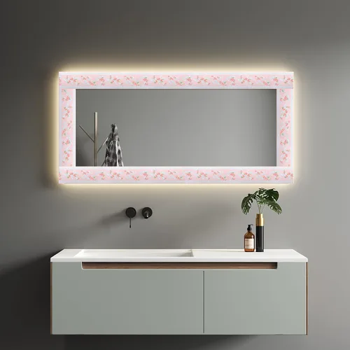 Miniatura 2 de AbaBoorty Papel tapiz con patrón de flores rosas, 196 x 4.1 pulgadas, autoadhesivo para pared, decoración para paredes de dormitorio y sala de estar