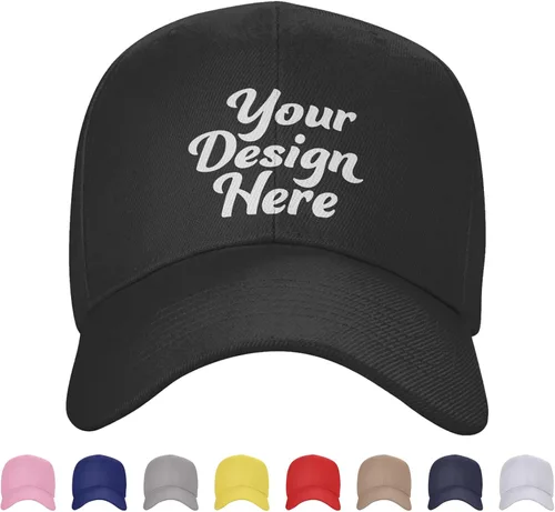 Miniatura 9 de Sombreros personalizados para hombres y mujeres, diseña tu propio sombrero de camionero personalizado, añade logotipo, texto, foto, sombrero