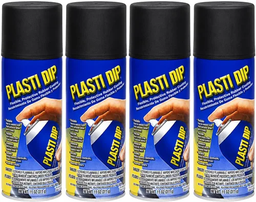 PLASTI DIP - Aerosol de revestimiento de goma multiusos, color negro, 11 onzas