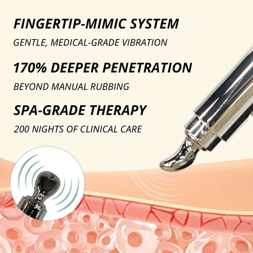 Miniatura 4 de PORCOPE Crema de ojos para ojeras e hinchazón, cabezal de masaje eléctrico, crema de ojos antienvejecimiento para bolsas de ojos, arrugas y líneas