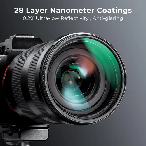 Miniatura 4 de K&F CONCEPT 37mm Filtro de Lente Polarizador Circular de Verdadero Color con 28 Capas Multi-Revestidas (Serie Nano-X)