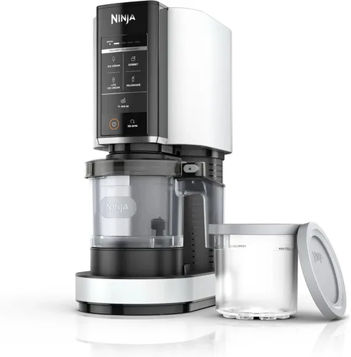 Miniatura 8 de Ninja CREAMi - Máquina para hacer helados, 5 programas de un solo toque, incluye (2) pintas de 16 onzas con tapas, transforma las bases congeladas