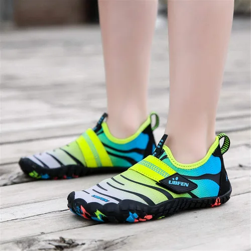 Miniatura 8 de UBFEN - Zapatos para el agua para niños y niñas, acuáticos y livianos, de secado rápido para ir a la playa, practicar deportes y natación, es como