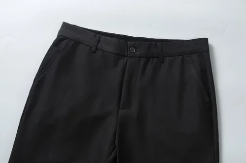 Miniatura 6 de JMIERR Pantalones de golf para hombre, elásticos, ajustados, para correr, viajes, trabajo, pantalones de vestir chinos para hombre