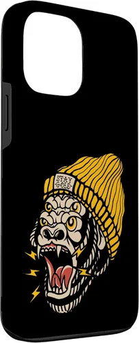 Miniatura 3 de Carcasa tradicional para iPhone 13 Pro Max Gorilla Inked Flash Old School Ink Addict