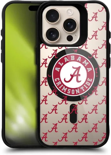 Miniatura 452 de Head Case Designs Funda de gel suave con licencia oficial de la Universidad de Alabama UA Collage compatible con Apple iPhone 13 Pro Max