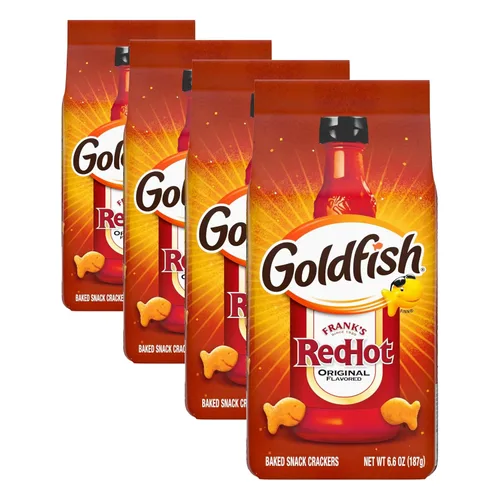 Miniatura 38 de Goldfish Mega Bites Galletas de Queso Cheddar Fuerte, Bolsa de 5.9 Oz