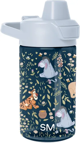 Miniatura 18 de Simple Modern Peppa Pig Botella de Agua Summit de Plástico Tritan para Niños 12 oz Taza Sin BPA con Tapa de Pajita Cubierta a Prueba de Fugas