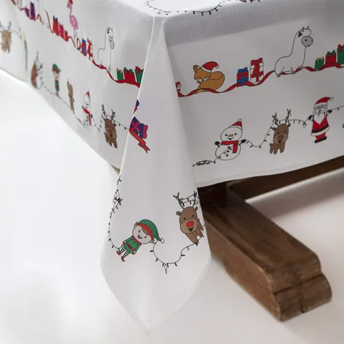 Miniatura 7 de Mantel de Navidad nórdico rectangular (59 x 78 pulgadas, contemporáneo)