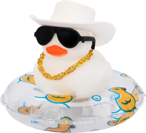 Miniatura 9 de wonuu Accesorios para automóvil, patos de goma, decoraciones de tablero de patos de goma, accesorios rosados, decoración de coche, patos